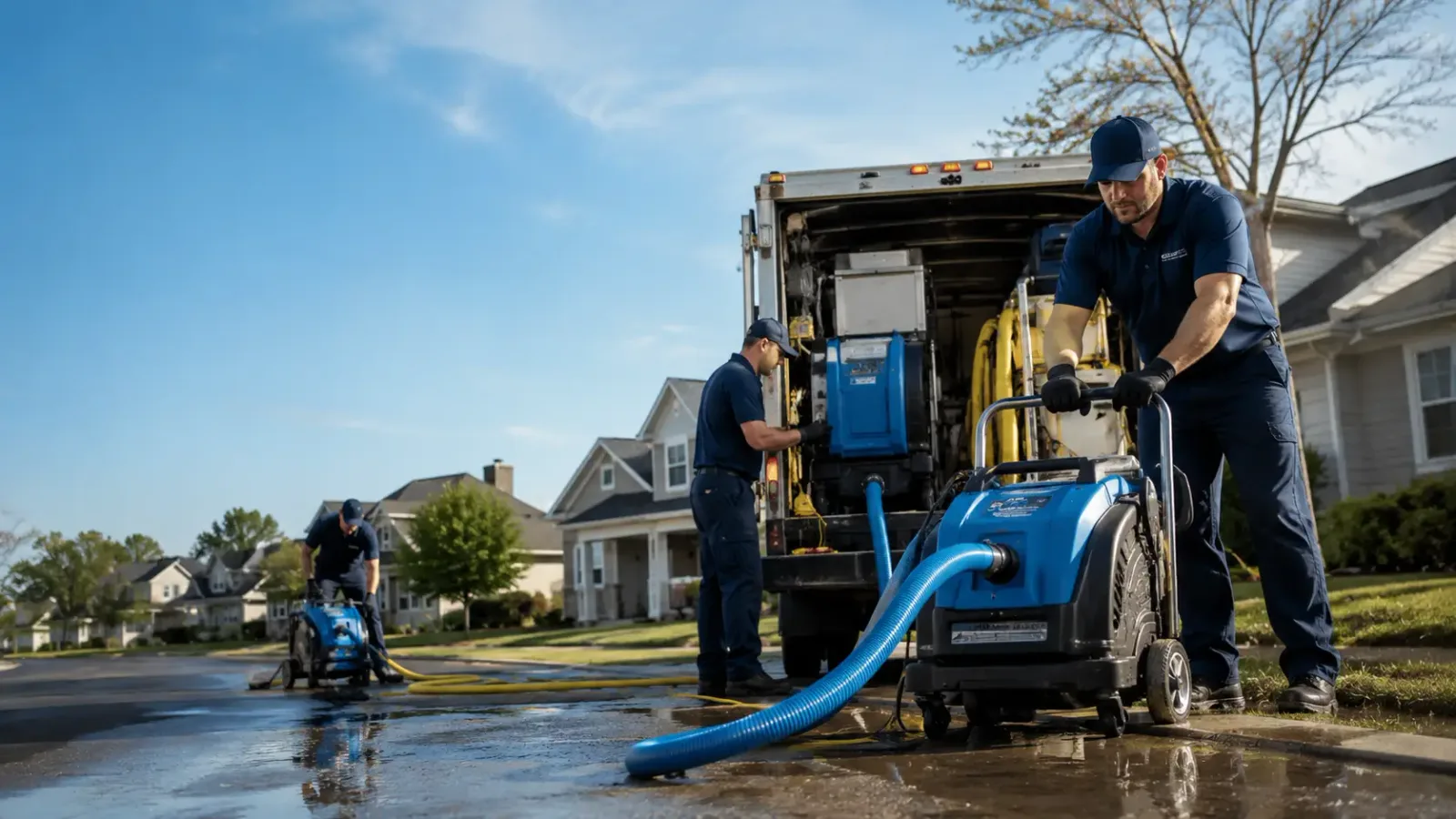 Flood Damage Cleanup in Pomfret Center, CT